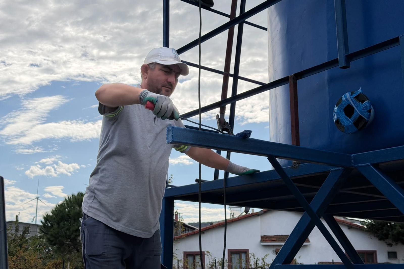 Balıkesir Metropolitan Opens 11 Agricultural Water Tanks in South Marmara