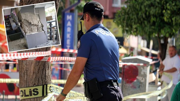 7 katlı binanın kolonu bomba gibi patladı! Ekipler binayı tahliye etti