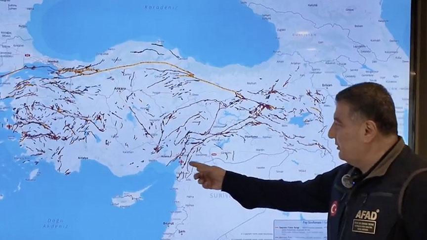 AFAD 485 diri fayı açıkladı! İşte Türkiye'nin yeni deprem tehlike haritası