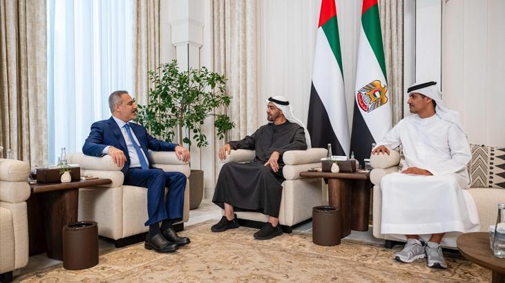 Bakan Hakan Fidan'dan Abu Dabi'de önemli görüşme