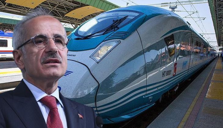 Bakan Uraloğlu süper hızlı tren projesini anlattı: Ankara-İstanbul arası 80 dakikaya inecek