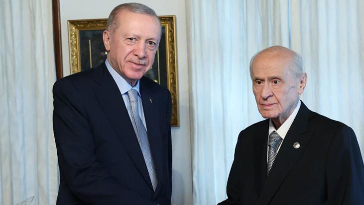 Cumhurbaşkanı Erdoğan, MHP Genel Başkanı Bahçeli'nin bayramını kutladı