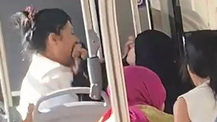 Denizli'de halk otobüsünde tesettür kavgası! Gözaltına alınan kadın, adli kontrolle serbest
