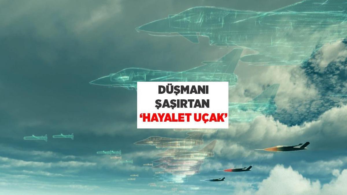 Düşman radarlarını kör eden 19 milyon sterlinlik 'hayalet uçak izi' devreye girecek!