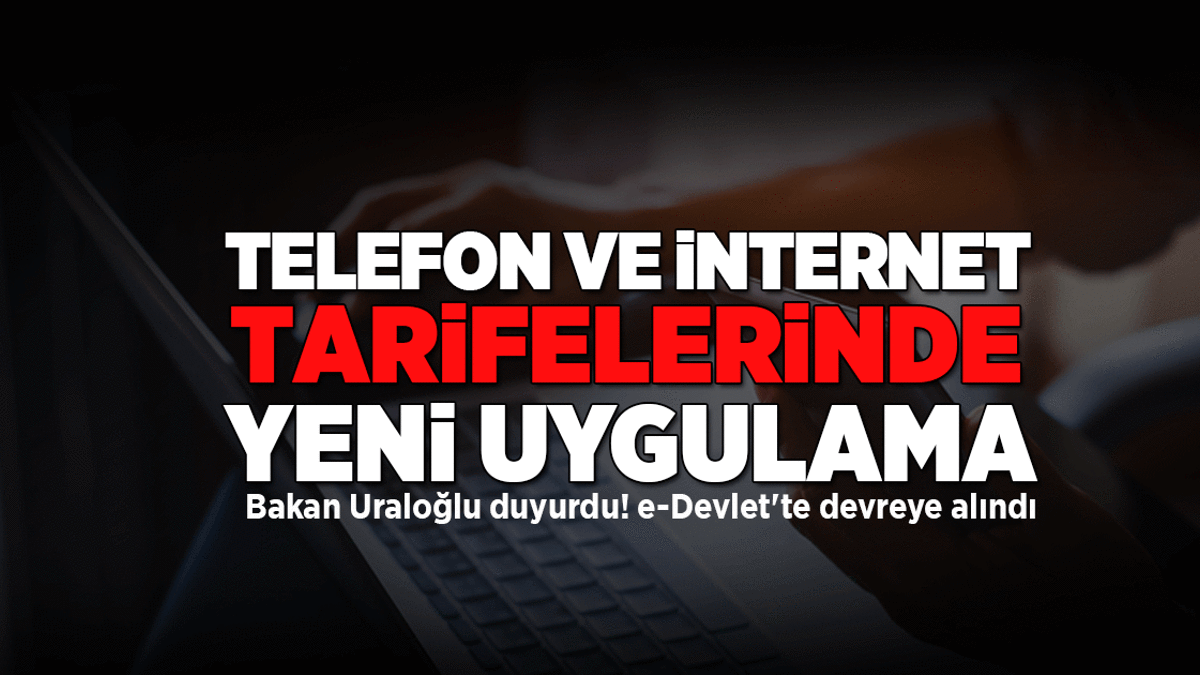 Ekonomi haberleri! E-devlet tarife karşılaştırma sistemi nedir? Telefon ve internet tarifesi e-Devlet'te nasıl karşılaştırılır?