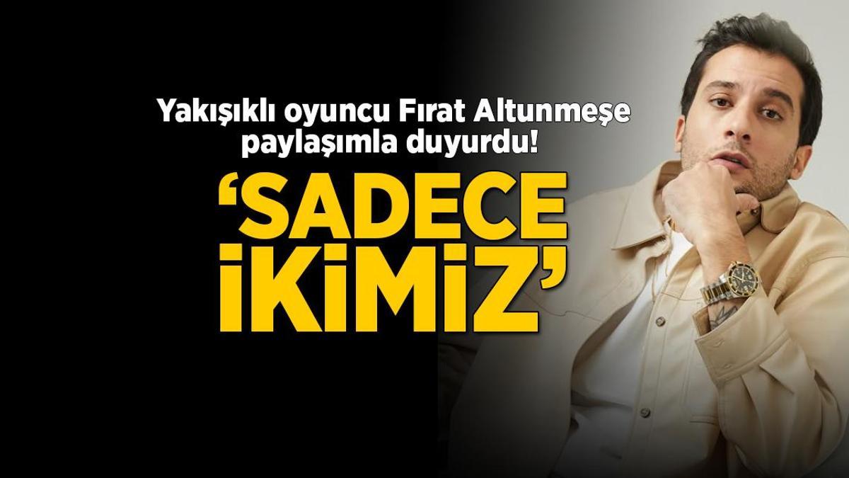 Fırat Altunmeşe'nin mutlu günü! İki fotoğraf paylaştı güzel haberi duyurdu