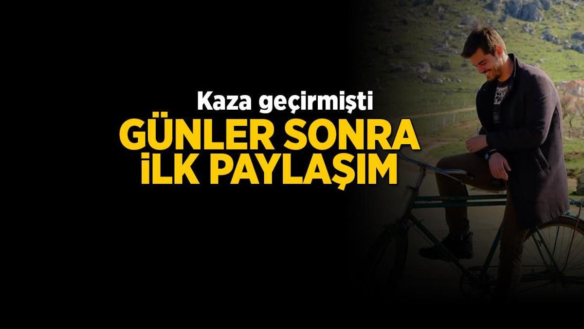 Gönül Dağı dizisi oyuncusu Berk Atan kaza geçirmişti! Günler sonra ilk paylaşım