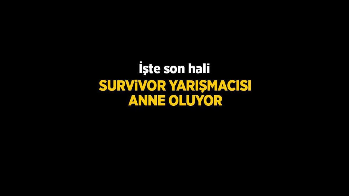 HABERLER: Survivor Sahra Işık anne oluyor! Eşi İdris Aybirdi'nin son hali dikkat çekti