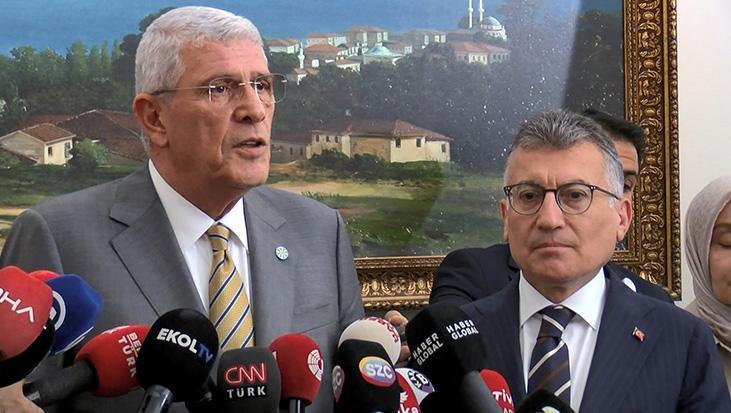 İYİ Parti lideri Dervişoğlu, AK Parti grubunu ziyaret etti