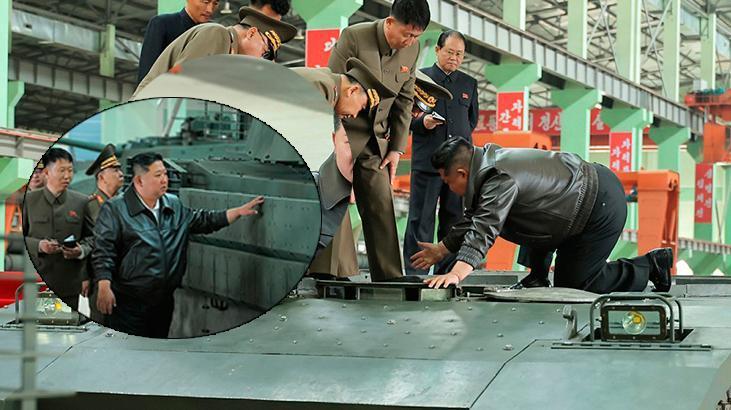 Kuzey Kore lideri Kim tank fabrikasını gezdi, daha fazla üretim talimatı verdi