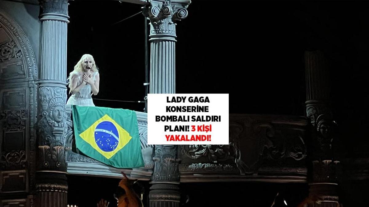 Lady Gaga konserinde bombalı saldırı ve 'şeytani ritüelle çocuk öldürmeyi planlayan' 3 kişi tutuklandı