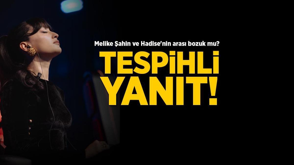 Melike Şahin ve Hadise'nin arası bozuk mu? Tespihli fotoğraf geldi