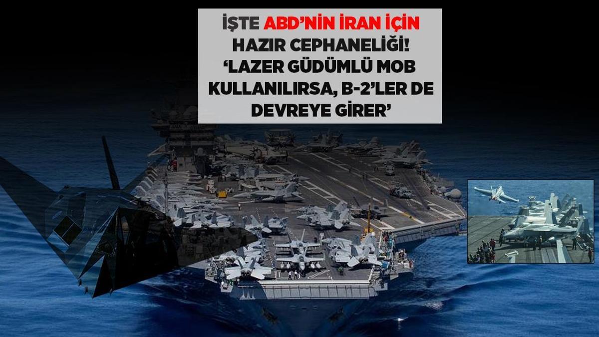 SON DAKİKA HABERLERİ: İŞTE ABD'NİN İRAN'I VURABİLECEĞİ CEPHANELİK