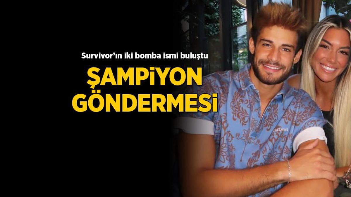 Survivor'ın en dikkat çeken iki ismi buluştu! Şampiyon göndermesi geldi