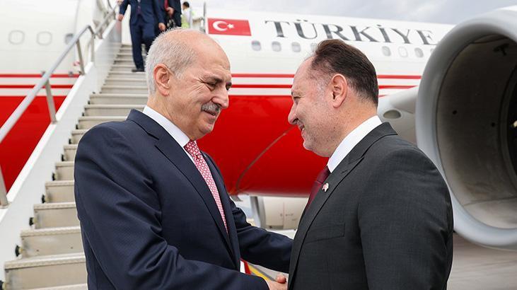 TBMM Başkanı Numan Kurtulmuş, KKTC’de