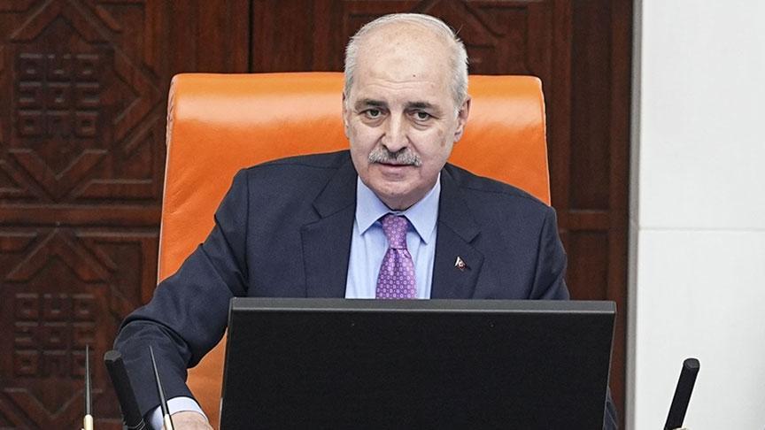 TBMM Başkanı Numan Kurtulmuş, şehit öğretmen Şenay Aybüke Yalçın'ı andı