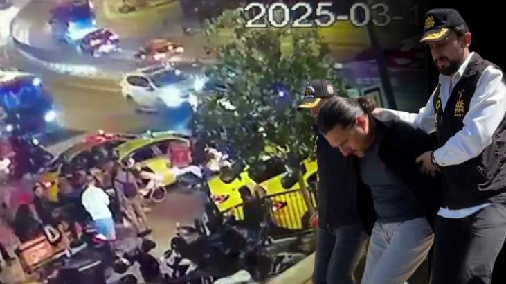 Trafik kavgasına doktorun yumruk attığı taksici öldü! Olay güvenlik kamerasında