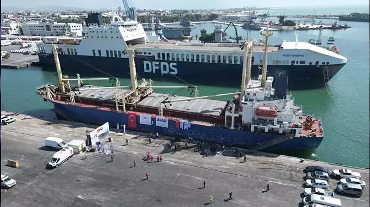 Türkiye'den insani yardım taşıyan 2. İyilik Gemisi Sudan'a ulaştı