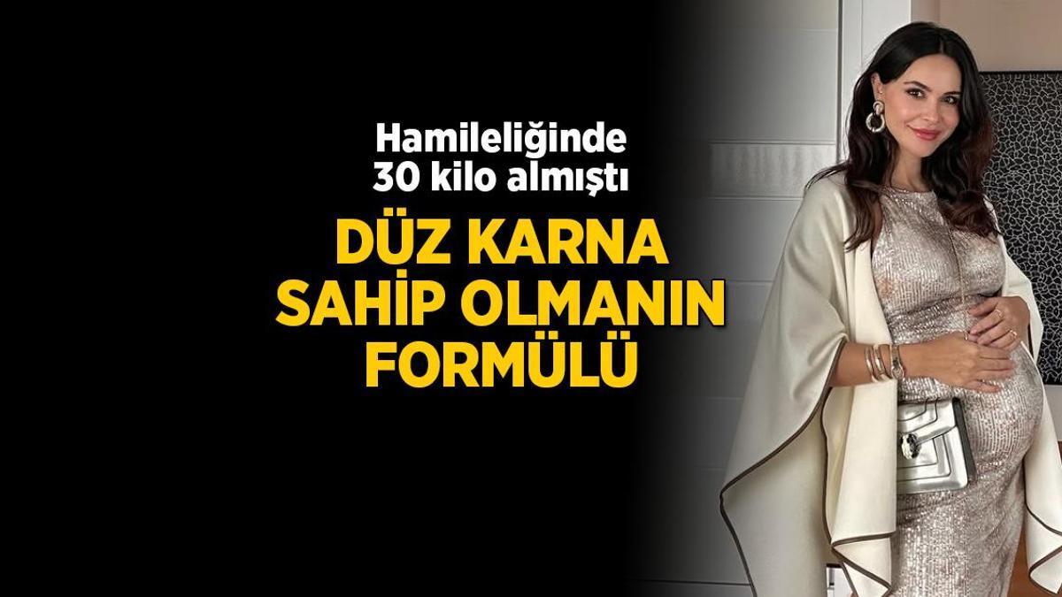 Zeynep Sever Demirel doğumdan sonra düz karna sahip olma formülünü açıkladı! 'Bu harekete borçluyum'